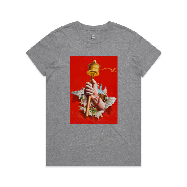 Prayer wheel - Women's Crew Neck Thumbnail