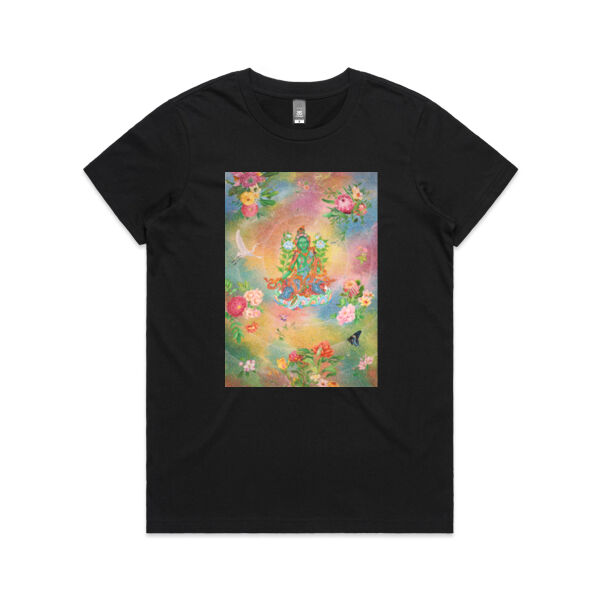 Green Tara - Women's Crew Neck Thumbnail