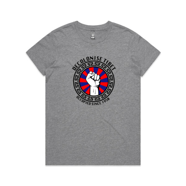 Decolonise (Circle Black) - Women's Crew Neck Thumbnail