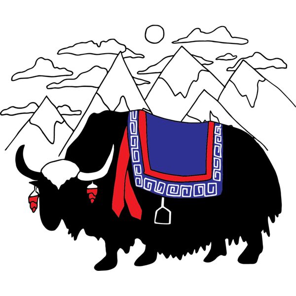 Yak and mountains Thumbnail